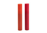 빨간 광택이 없는 색깔 5ml는 나르게 쉬운 입술 광택 콘테이너 실린더 모양을 비웁니다