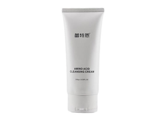 백색 100g 플라스틱 화장용 관, 플라스틱 로션 관 HDPE 물자