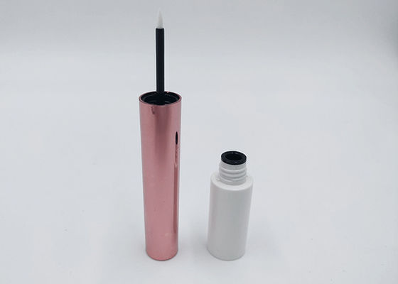 메이크업 아름다움 소형 플라스틱 빈 Lipgloss 관 로즈 색깔 표면 10ml