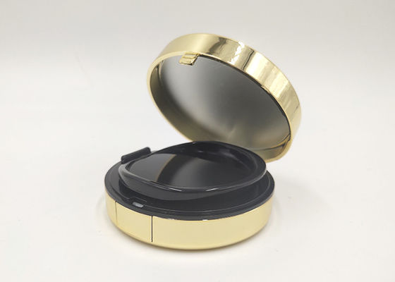까만 금 BB 크림 콘테이너, 공기 방석 아름다움 상자 둥근 휴대용